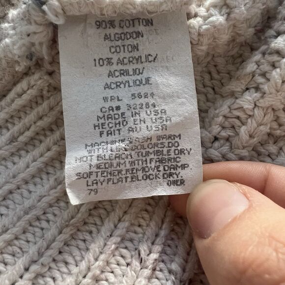 Vintage Made in USA Croft and Barrow Knit Pullover Sweater Women's Size Medium - Picture 7 of 7